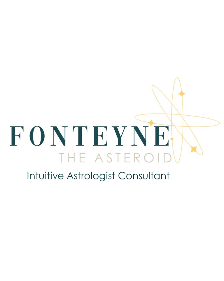 Fonteyne the asteroid logo