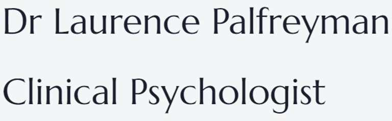 Laurence Palfreyman Clinical Psychologist logo
