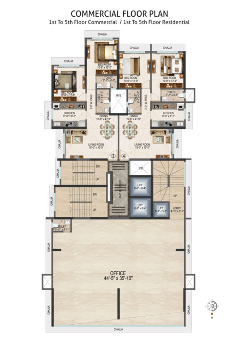 FLOOR PLANS VITTHAL HEIGHTS MIRA ROAD EAST, BHOIR DEVELOPERS VITTHA HEIGHTS, BHAKTI VEDANTA MARG, NEAR ISKCON TEMPLE