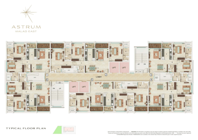 FLOOR PLANS DYNAMIX ASTRUM, UPPER GOVIND NAGAR, MALAD EAST, ASTRUM MALAD EAST, ASTRUM UPPER GOVIND NAGAR
