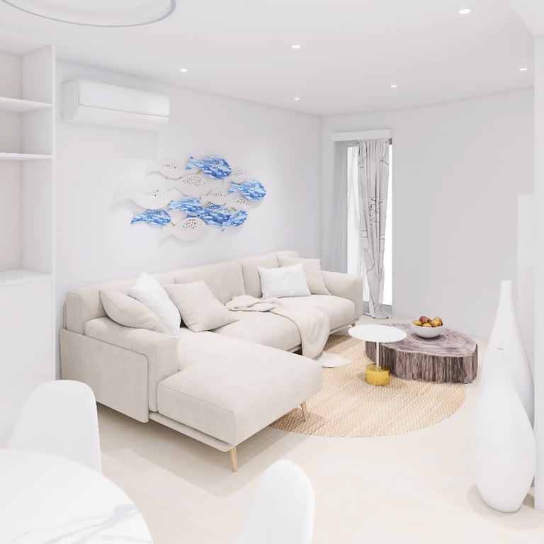 Rendu 3D salon moderne – Décorateur d’intérieur Var (83)