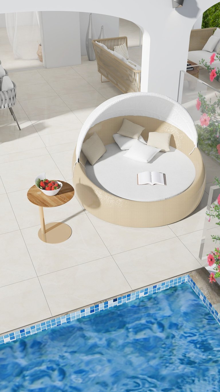Terrasse façade Issambres : Aménagement 3D, architecte d'intérieur Var