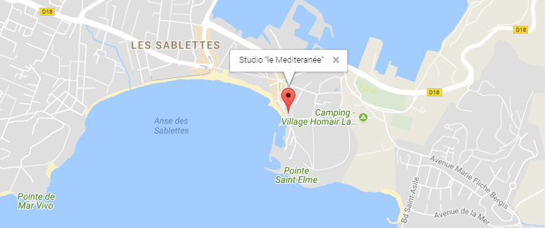 Services de décoration et d'aménagement intérieur à Toulon. Rénovation d'un studio au port de Saint-Elme par i3deco.