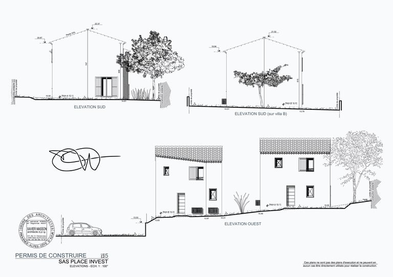 Étude volumétrique 3D d’une résidence – Infographie immobilière PACA