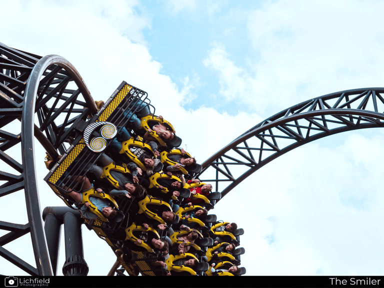 The Smiler cart close up