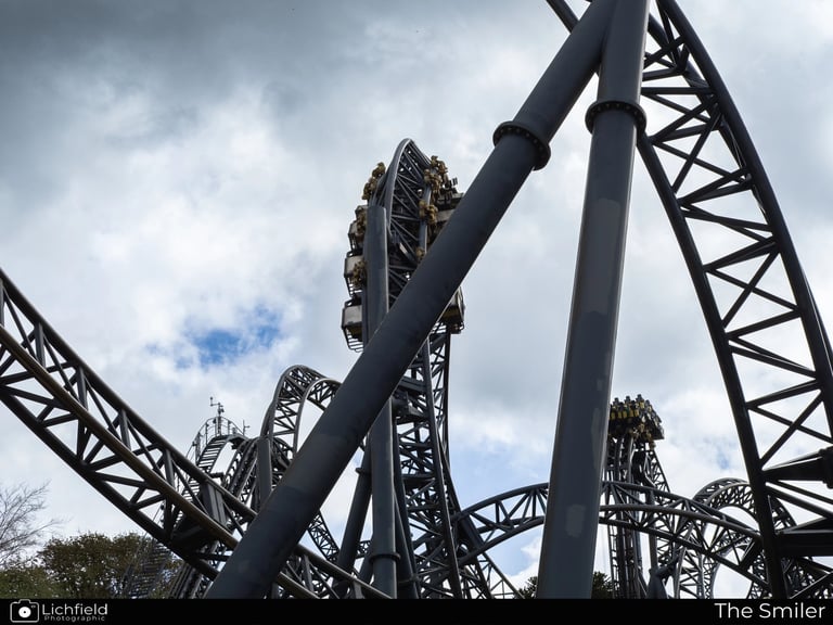 The Smiler on track