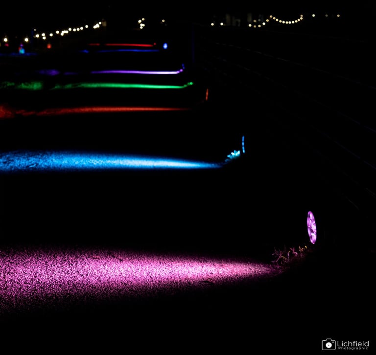 Lumninate rainbow road