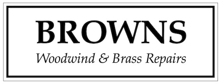 Browns Woodwind and Brass Repairers logo