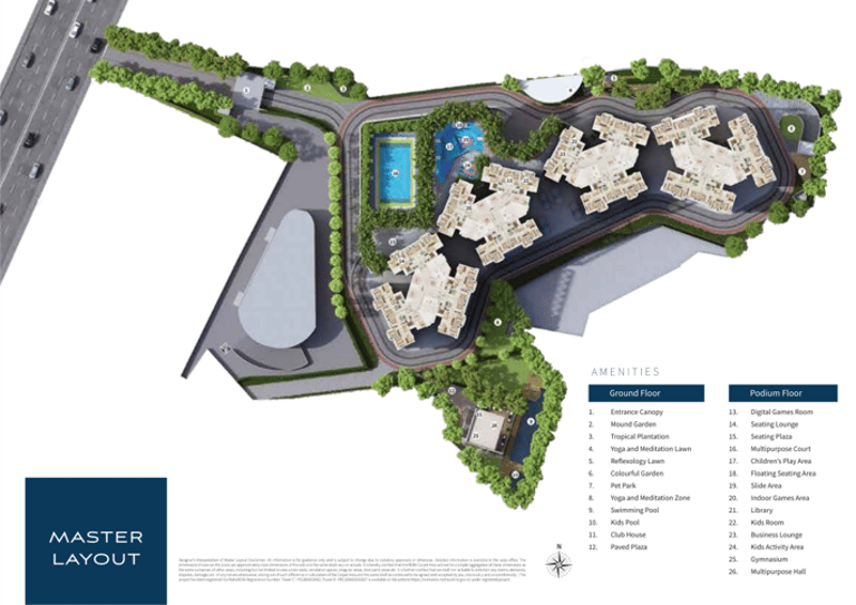 FLOOR PLANS DYNAMIX AVANYA DAHISAR EAST, DYNAMIX AVANYA WESTERN EXPRESS HIGHWAY & DAHISAR TOLL GATE, MUMBAI