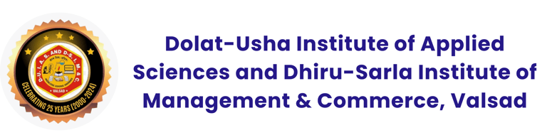 Dolat-Usha Institute of Applied Sciences and Dhiru-Sarla Institute of Management & Commerce, Valsad logo