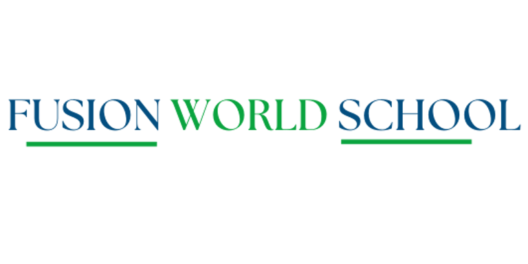 FUSION WORLD SCHOOL logo