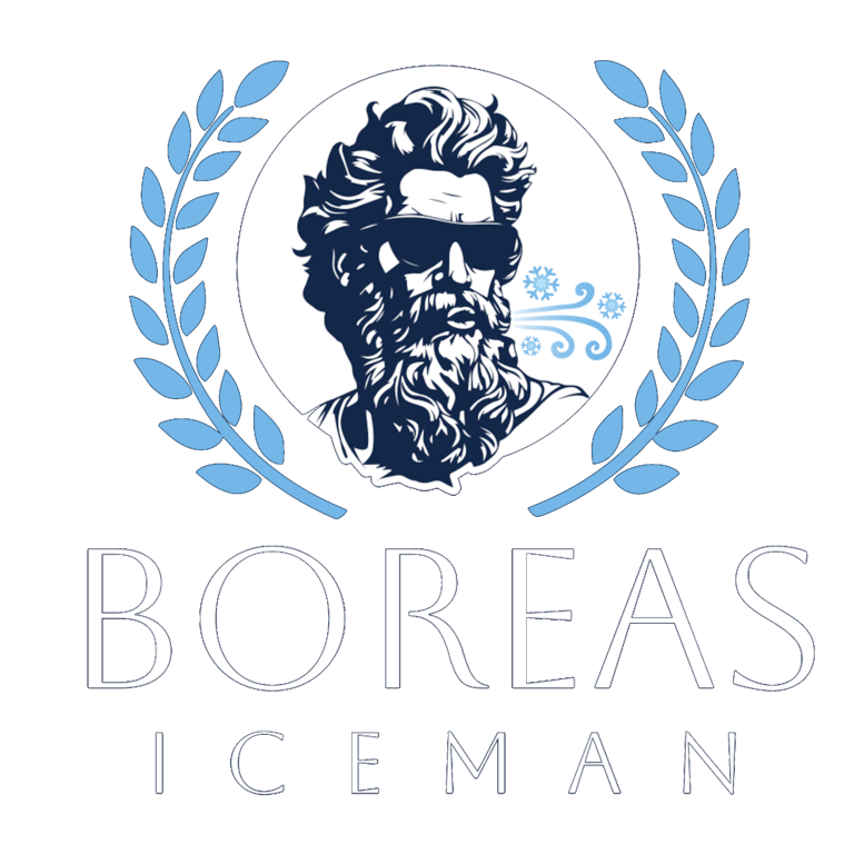 Boreas Iceman is the #1 B2B Ice & Water Vending Solution logo