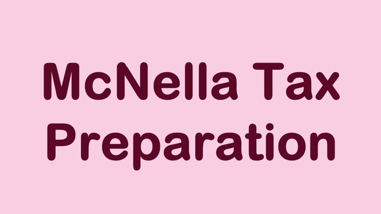 McNella Tax Preparation logo