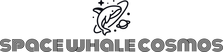 SPACE WHALE COSMOS logo