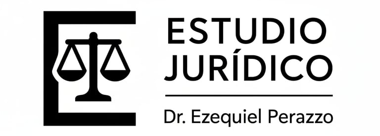 Estudio Juridico Ezequiel Perazzo derecho laboral logo