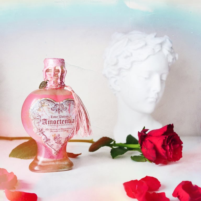 Amortentia love potion apothecary Harry Potter Bloodybloom