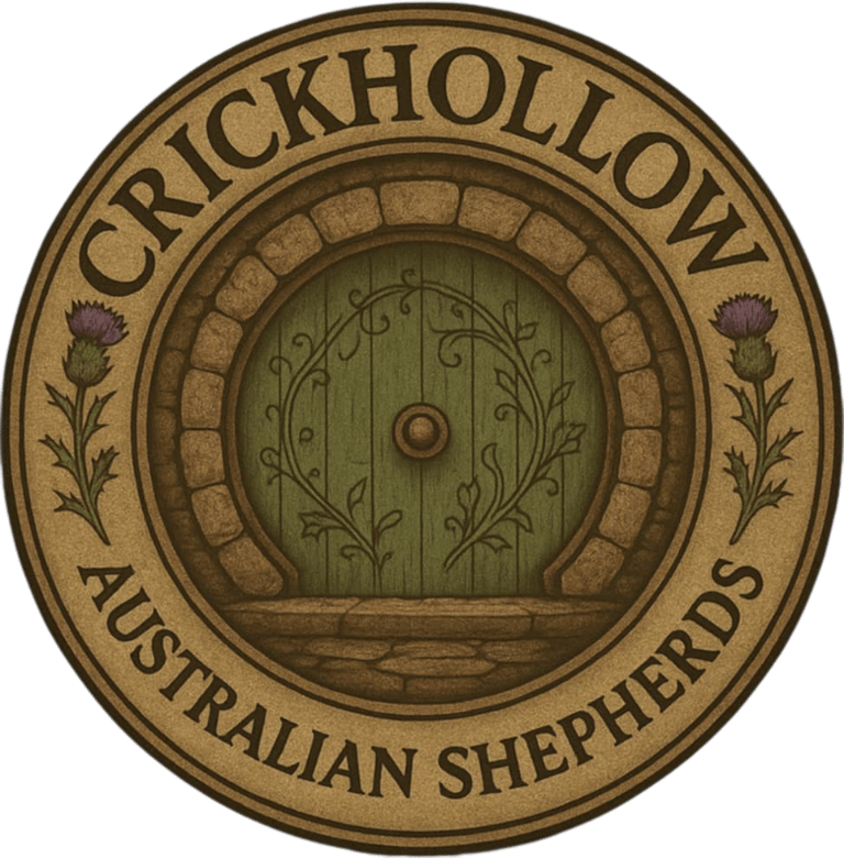 Crickhollow Aussies logo