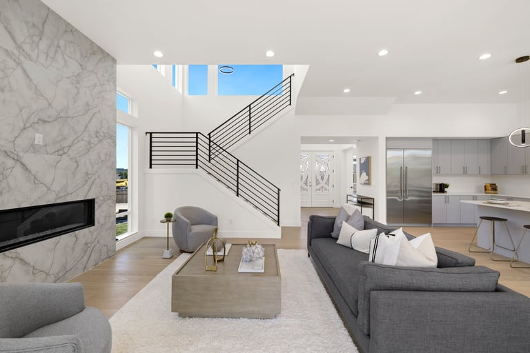 Staged dining room Greater Seattle — Styling With Jas