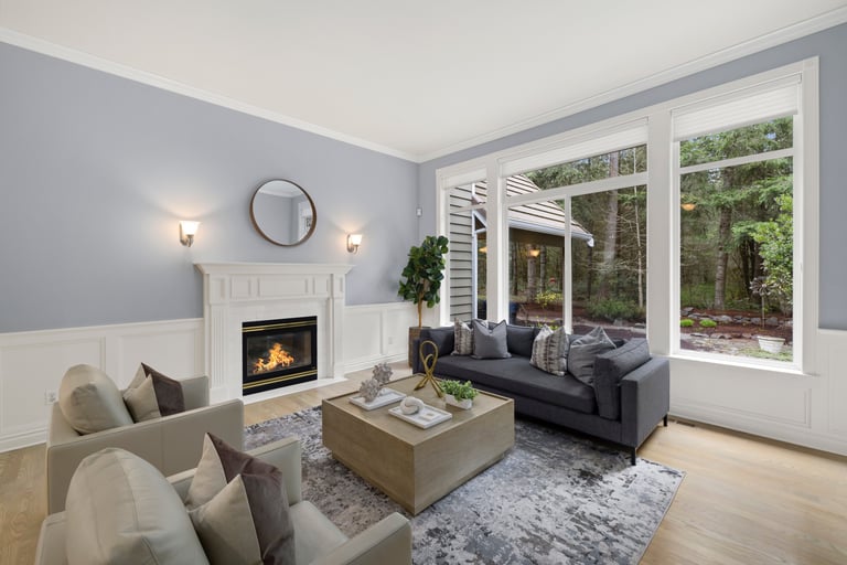 Staged bedroom Seattle — Styling With Jas