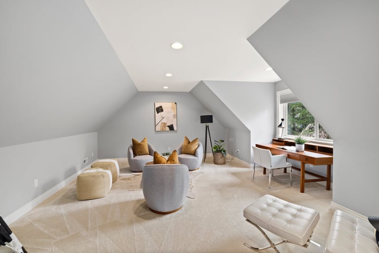 Staged home interior Seattle — Styling With Jas