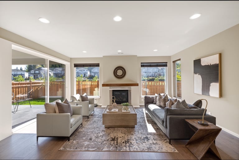 Staged bedroom Greater Seattle — Styling With Jas