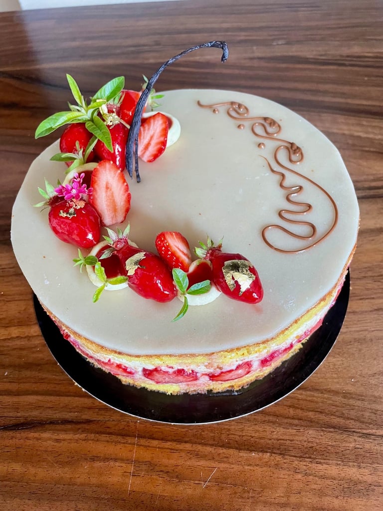 Fraisier / JCC Chef Pâtissier / Charolles 71 / Jean-Christian CHEVALIER