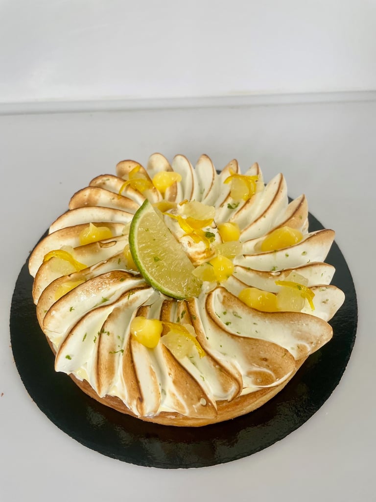 Tarte au citron meringuée / JCC Chef Pâtissier / Charolles 71 / Jean-Christian CHEVALIER