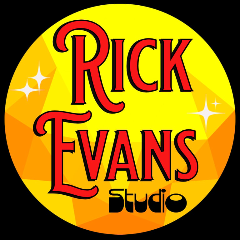 Rick Evans Studio logo