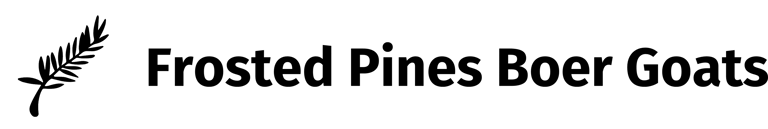 Frosted Pines Boer Goats logo