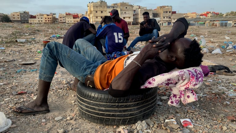 "THIS JUNGO LIFE" takes us inside the lives of young refugees and asylum seekers from Sudan, living on the streets of Morocco