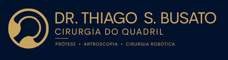Logotipo Dr Thiago Busato especialista quadril curitiba