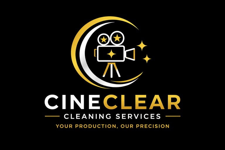 CINECLEAR CLEANING SERVICES logo