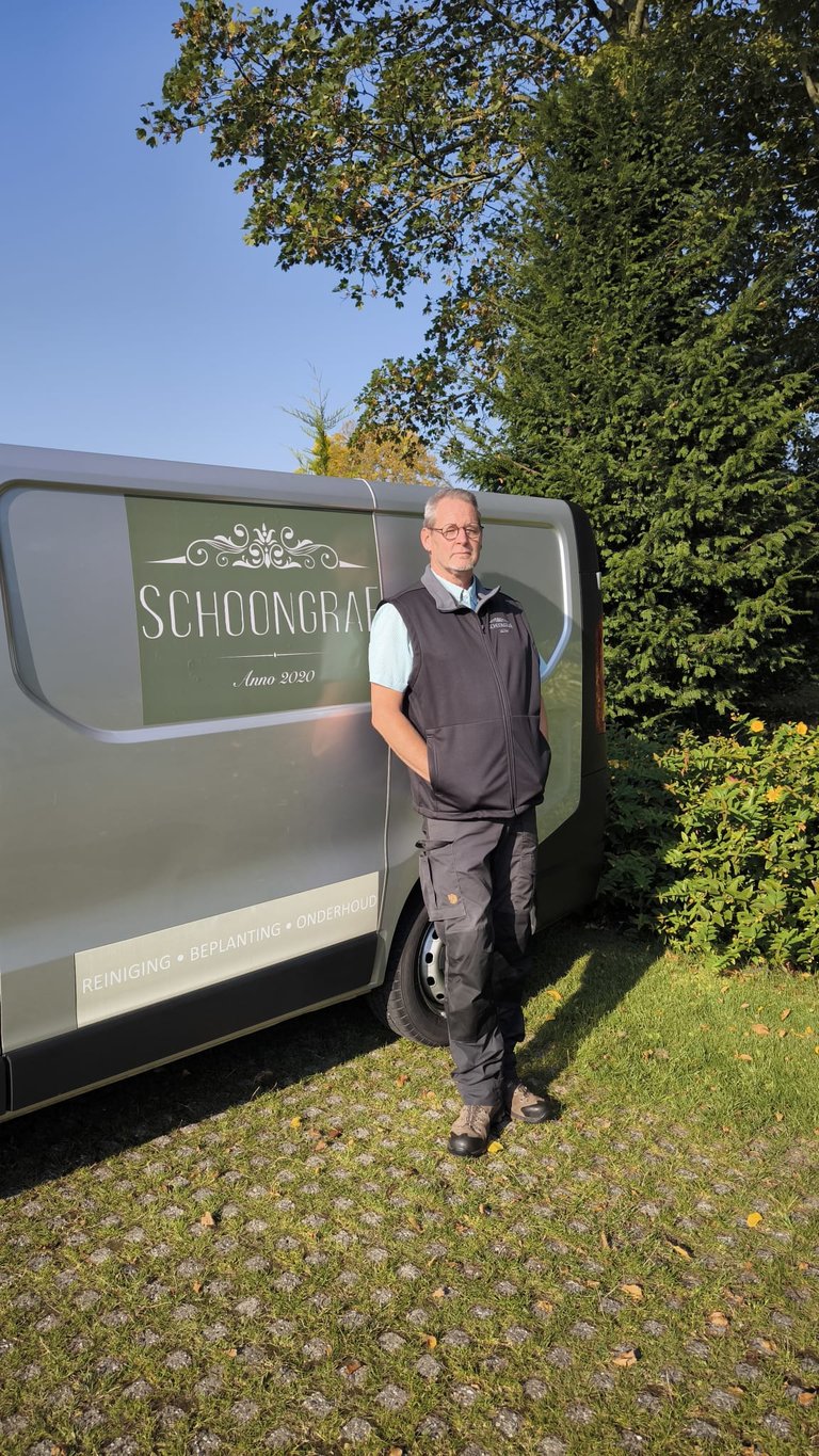 Erwin Vries van het vroegere Schoongraf werkt nu verder onder een nieuwe naam  