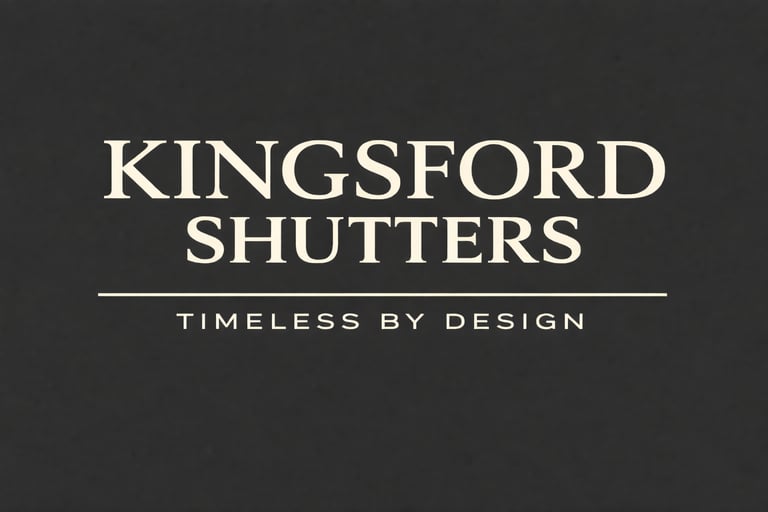 Kingsford Shutters logo