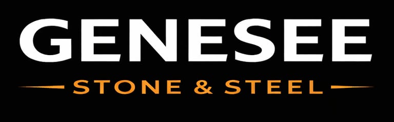 Genesee Stone and Steel logo