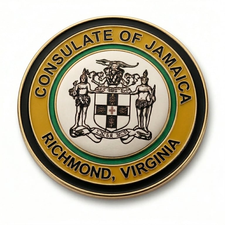Jamaica Richmond Consulate logo