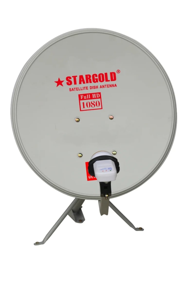 Satellite dish installation 