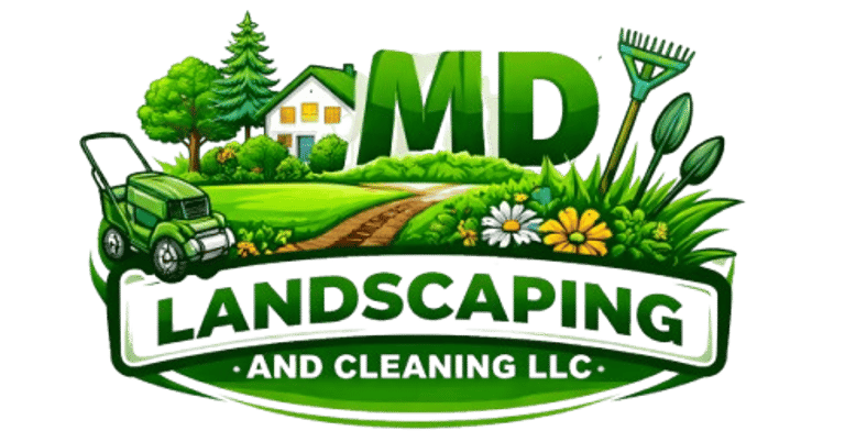 MD Landscaping and Cleaning LLC  logo