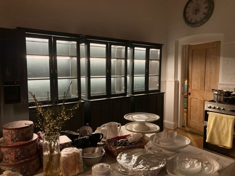 Electrical lighting installation in kitchen cabinets In Norwich