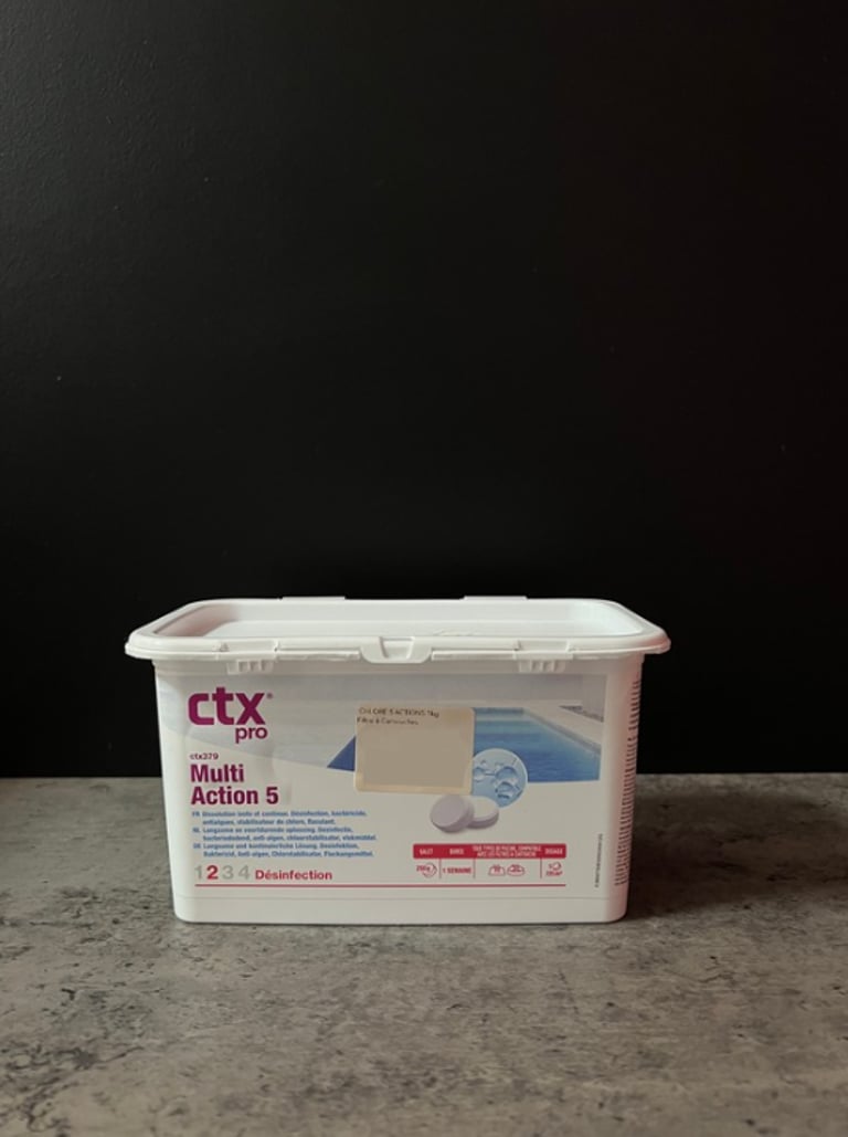 chlore multi 5 actions 1 kg