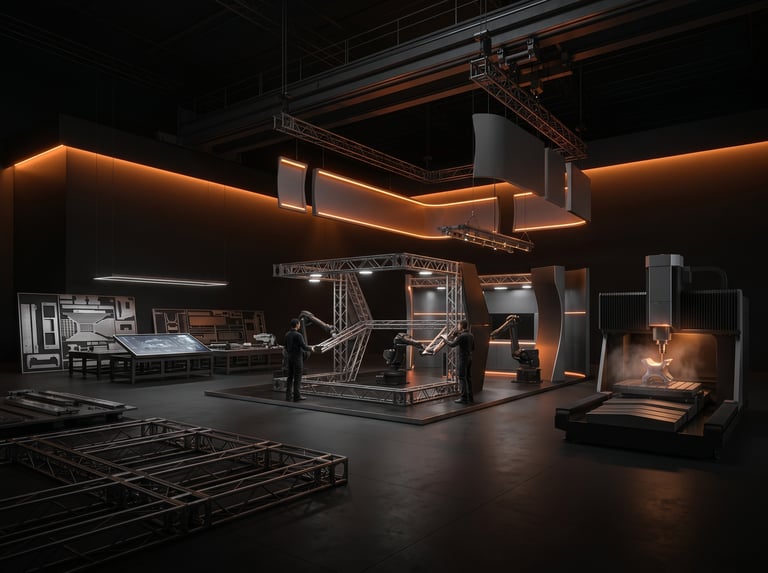 Precision booth fabrication with advanced engineering execution