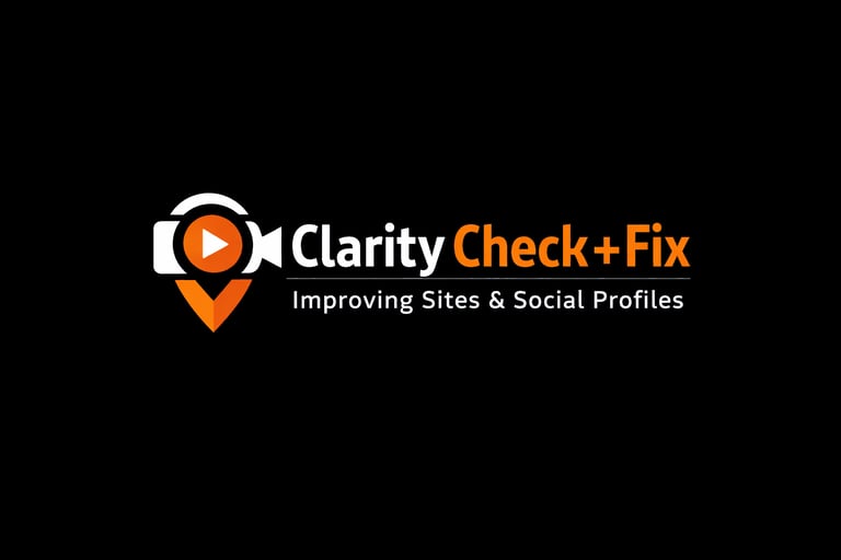 Clarity Check + Fix logo