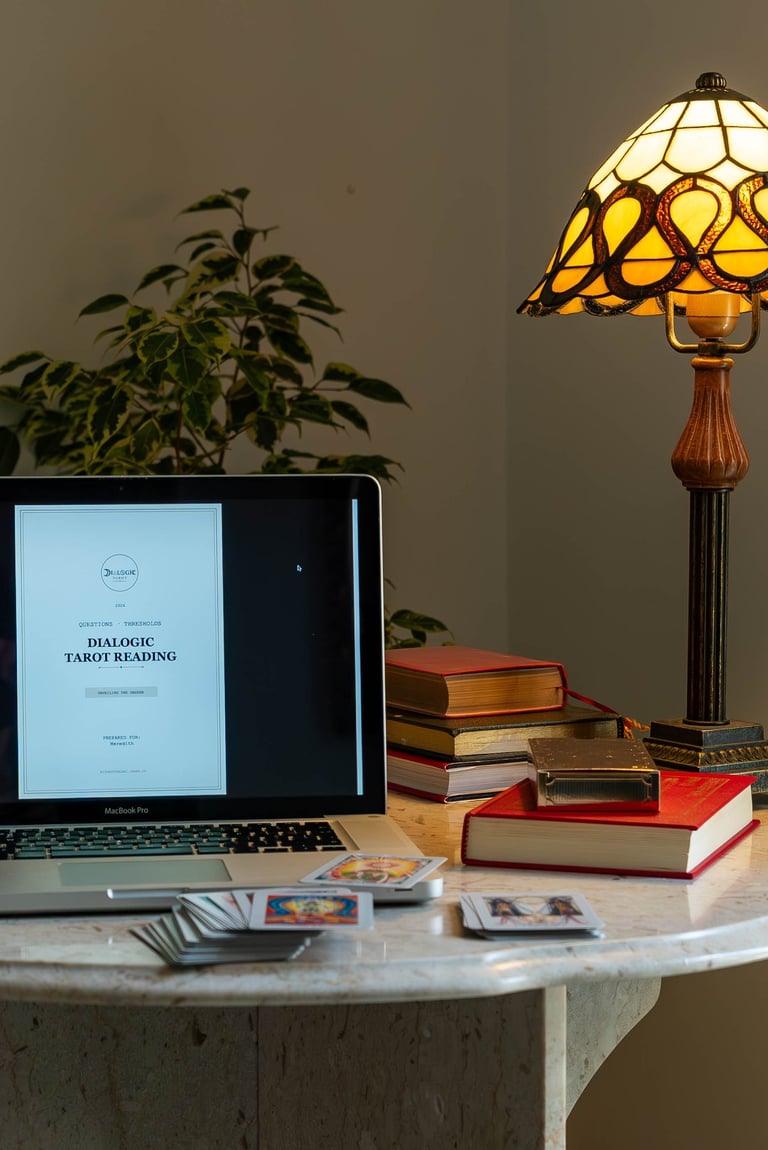 Dialogic Tarot Reading – archetypal tarot reading images