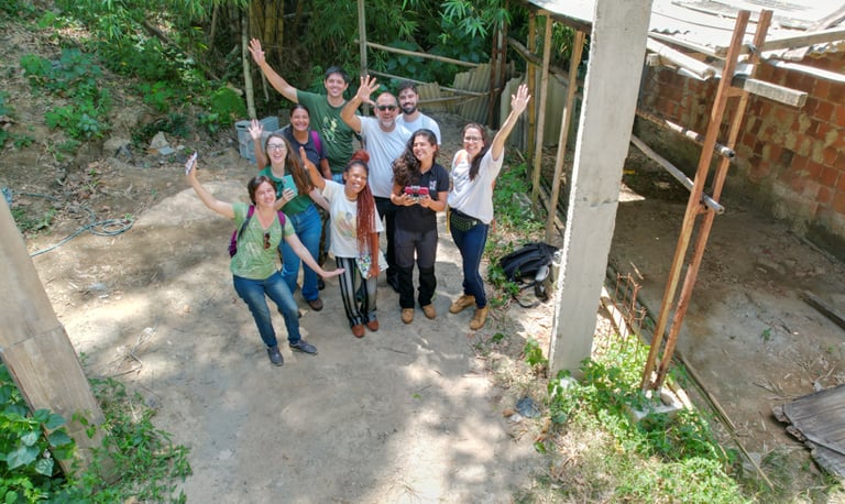 Visita de campo em Paracambi/RJ para construção de projetos com a Prefeitura (2025)