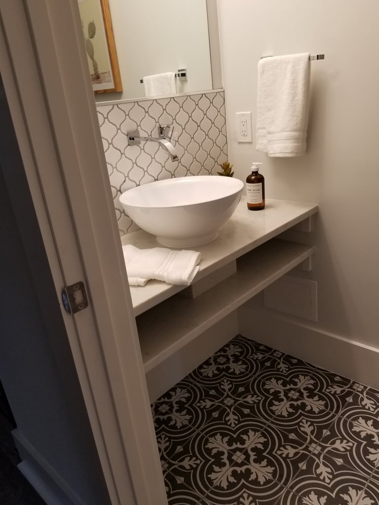 Custom little bathroom
