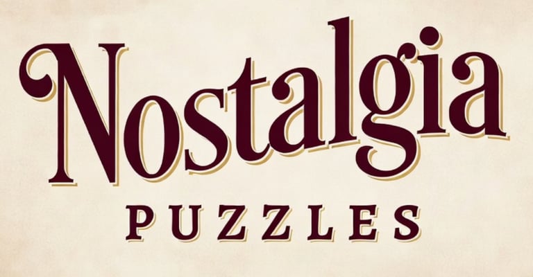 Nostalgia Puzzles logo