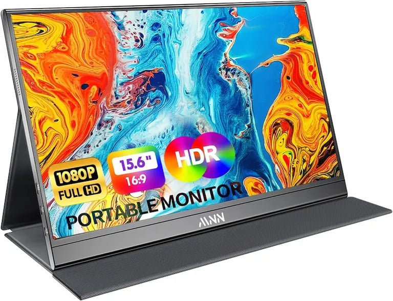 MNN Portable Monitor 15.6-Inch FHD