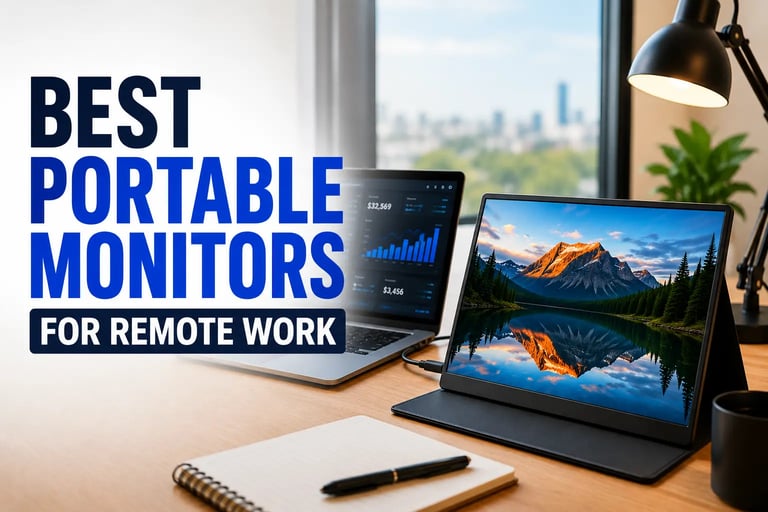 Best Portable Monitors for Remote Work and Travel