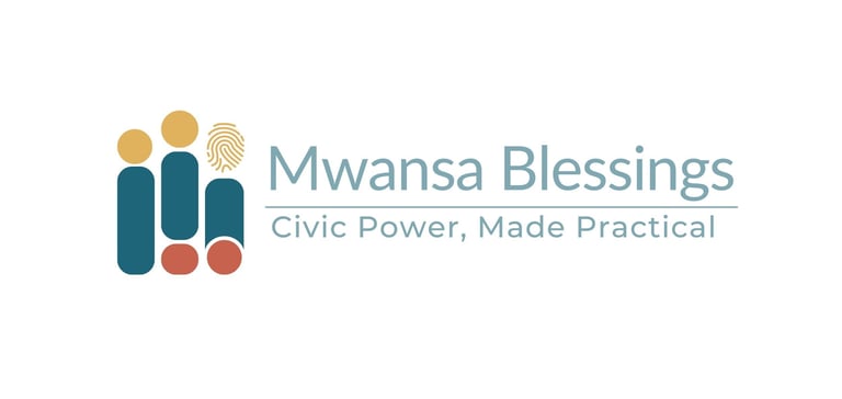 mwansa; civic power, made practical logo