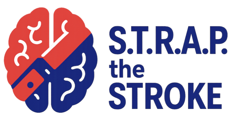 S.T.R.A.P. the STROKE logo